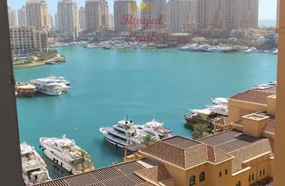 Apartment - 2 Bedrooms - 3 Bathrooms for rent in West Porto Drive - Porto Arabia - The Pearl Island - Doha