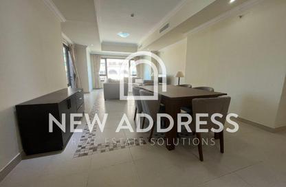 Apartment - Studio - 1 Bathroom for rent in Hilton Doha The Pearl Residences - Abraj Quartiers - The Pearl Island - Doha