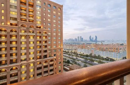 شقة - غرفة نوم - 2 حمامات للايجار في برج بورتو ارابيا 2 - بورتو أرابيا - جزيرة اللؤلؤة - الدوحة