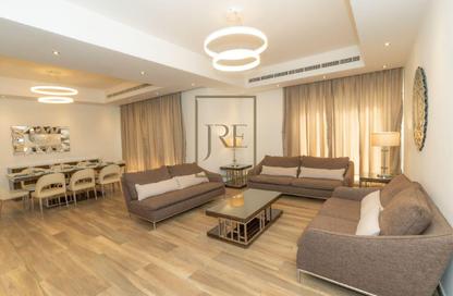 Villa - 2 - 3 for rent in Lusail Marina Heights - Marina District - Lusail