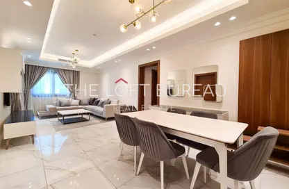 شقة - 2 غرف نوم - 2 حمامات للايجار في حدائق جاردينو - فيلات جاردينو - جزيرة اللؤلؤة - الدوحة