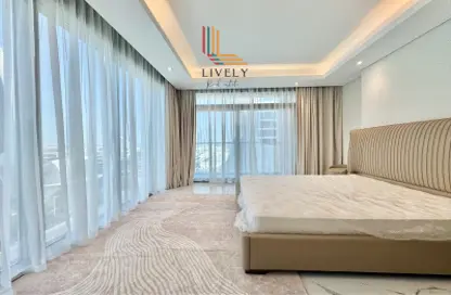 Apartment - 2 Bedrooms - 3 Bathrooms for rent in Lusail Marina Heights - Marina District - Lusail Apartment - 2 Bedrooms - 3 Bathrooms for rent in Lusail Marina Heights - Marina District - Lusail