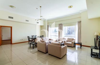 Apartment - 2 - 3 for rent in West Bay Tower - West Bay - West Bay - Doha