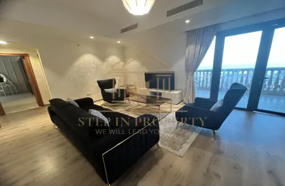 Apartment - 2 Bedrooms - 3 Bathrooms for rent in West Porto Drive - Porto Arabia - The Pearl Island - Doha