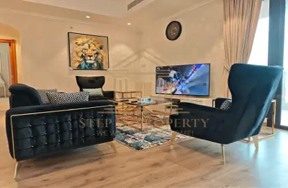 Apartment - 2 Bedrooms - 3 Bathrooms for rent in West Porto Drive - Porto Arabia - The Pearl Island - Doha