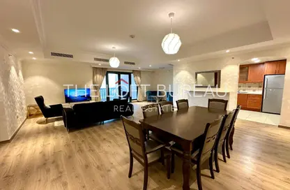 Apartment - 2 Bedrooms - 3 Bathrooms for rent in West Porto Drive - Porto Arabia - The Pearl Island - Doha