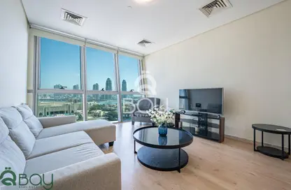 Apartment - 1 Bedroom - 2 Bathrooms for rent in Zig Zag Tower B - Zig Zag Towers - West Bay - Doha