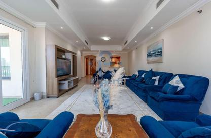 Apartment - 2 Bedrooms - 3 Bathrooms for rent in East Porto Drive - Porto Arabia - The Pearl Island - Doha