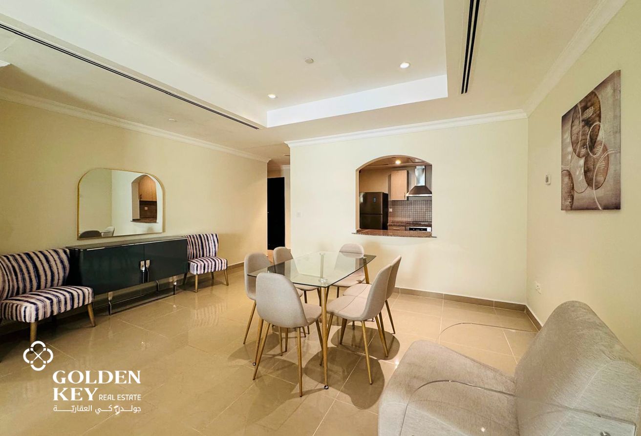 1BR with Balcony | Fully Furnished | Porto Arabia