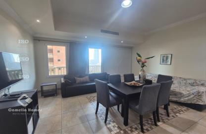 Apartment - 1 Bedroom - 2 Bathrooms for rent in East Porto Drive - Porto Arabia - The Pearl Island - Doha