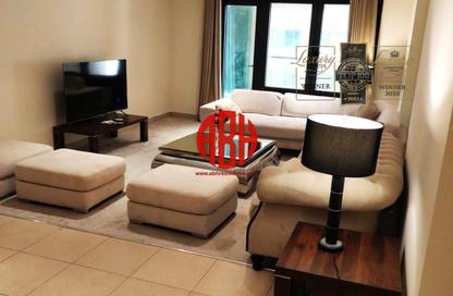 Apartment - 1 Bedroom - 2 Bathrooms for rent in East Porto Drive - Porto Arabia - The Pearl Island - Doha