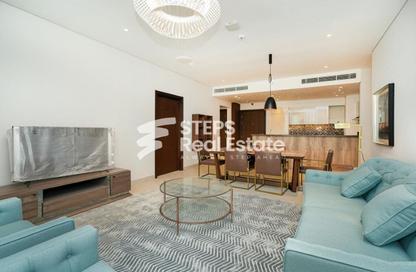 Apartment - 2 - 3 for rent in Lusail Residence - Marina District - Lusail