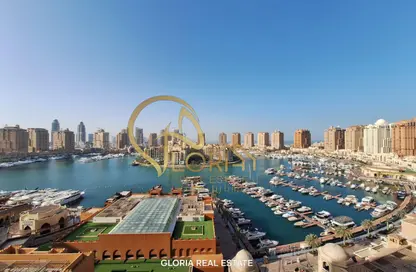 شقة - 1 حمام للايجار في طريق بورتو الشرقي - بورتو أرابيا - جزيرة اللؤلؤة - الدوحة