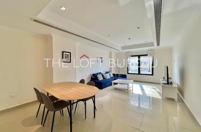Apartment - 1 Bedroom - 2 Bathrooms for rent in East Porto Drive - Porto Arabia - The Pearl Island - Doha