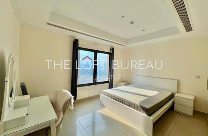 Apartment - 1 Bedroom - 2 Bathrooms for rent in East Porto Drive - Porto Arabia - The Pearl Island - Doha