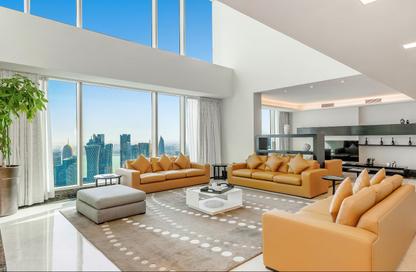 Penthouse - 4 - 6 for rent in Kempinski Residences and Suites - West Bay - Doha