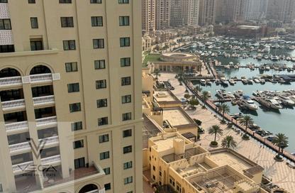 Apartment - 1 - 2 for rent in East Porto Drive - Porto Arabia - The Pearl Island - Doha