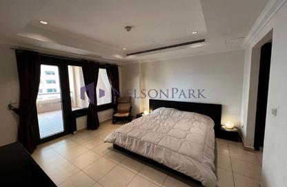 Apartment - 2 - 3 for rent in Tower 19 - Porto Arabia - The Pearl Island - Doha