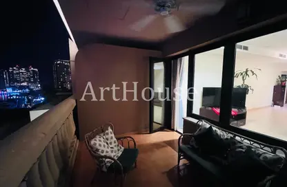 شقة - 2 غرف نوم - 2 حمامات للايجار في بورتو أرابيا - جزيرة اللؤلؤة - الدوحة