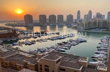 Apartment - 2 Bedrooms - 2 Bathrooms for sale in East Porto Drive - Porto Arabia - The Pearl Island - Doha