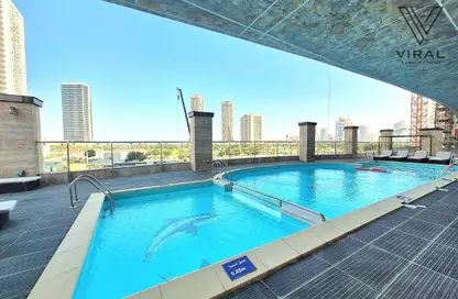 شقة - 2 غرف نوم - 3 حمامات للايجار في برج مارينا 21 - منطقة المارينا - الوسيل