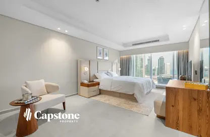 شقة - 3 غرف نوم - 5 حمامات للايجار في برج وست باي - الخليج الجنوبي - الخليج الغربي - الدوحة