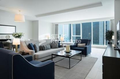 Apartment - 2 - 3 for rent in West Bay Tower - West Bay - West Bay - Doha