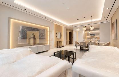 Apartment - 3 Bedrooms - 4 Bathrooms for rent in Seef Lusail Tower 1 - Seef Lusail - Lusail City - Lusail