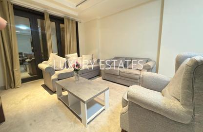 Apartment - 1 Bedroom - 2 Bathrooms for rent in East Porto Drive - Porto Arabia - The Pearl Island - Doha Apartment - 1 Bedroom - 2 Bathrooms for rent in East Porto Drive - Porto Arabia - The Pearl Island - Doha