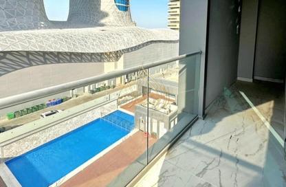 Apartment - 2 Bedrooms - 3 Bathrooms for rent in Lusail Marina Heights - Marina District - Lusail Apartment - 2 Bedrooms - 3 Bathrooms for rent in Lusail Marina Heights - Marina District - Lusail
