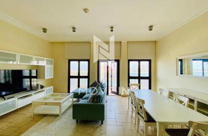 Apartment - 1 Bedroom - 2 Bathrooms for rent in Danat Qatar - Porto Arabia - The Pearl Island - Doha