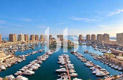 Apartment - 2 - 3 for rent in West Porto Drive - Porto Arabia - The Pearl Island - Doha