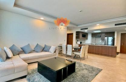 Apartment - 2 Bedrooms - 3 Bathrooms for rent in Rivan Building - Al Erkyah City - Lusail