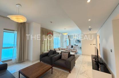 Apartment - 3 Bedrooms - 4 Bathrooms for rent in West Bay Tower - West Bay - West Bay - Doha