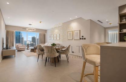 Apartment - 2 Bedrooms - 3 Bathrooms for rent in West Bay Tower - West Bay - West Bay - Doha