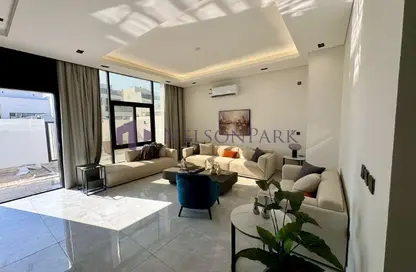 Villa - 5 Bedrooms - 6 Bathrooms for rent in Al Hamraa Street - Al Thumama - Doha