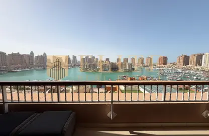 شقة - 3 غرف نوم - 4 حمامات للبيع في طريق بورتو الشرقي - بورتو أرابيا - جزيرة اللؤلؤة - الدوحة