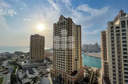 شقة - 3 غرف نوم - 5 حمامات للايجار في حدائق فلورستا - حدائق فلورستا - جزيرة اللؤلؤة - الدوحة