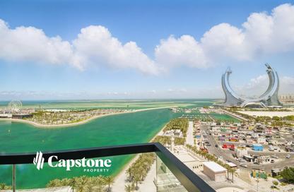 Apartment - 1 Bedroom - 2 Bathrooms for rent in Marina Tower 12 - Marina District - Lusail Apartment - 1 Bedroom - 2 Bathrooms for rent in Marina Tower 12 - Marina District - Lusail