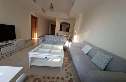 Apartment - 1 Bedroom - 2 Bathrooms for rent in East Porto Drive - Porto Arabia - The Pearl Island - Doha