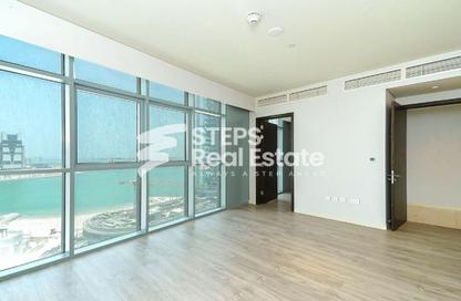 Apartment - 1 Bedroom - 2 Bathrooms for rent in Seef Lusail Tower 1 - Seef Lusail - Lusail City - Lusail