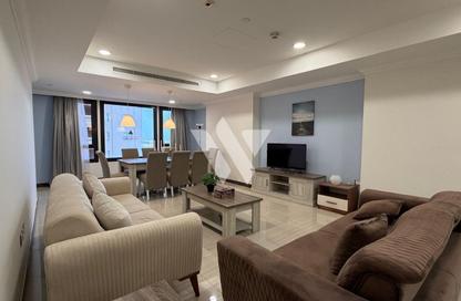 Apartment - 1 Bedroom - 2 Bathrooms for rent in East Porto Drive - Porto Arabia - The Pearl Island - Doha