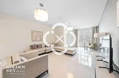 Apartment - 2 Bedrooms - 3 Bathrooms for rent in Burj DAMAC Marina - Marina District - Lusail