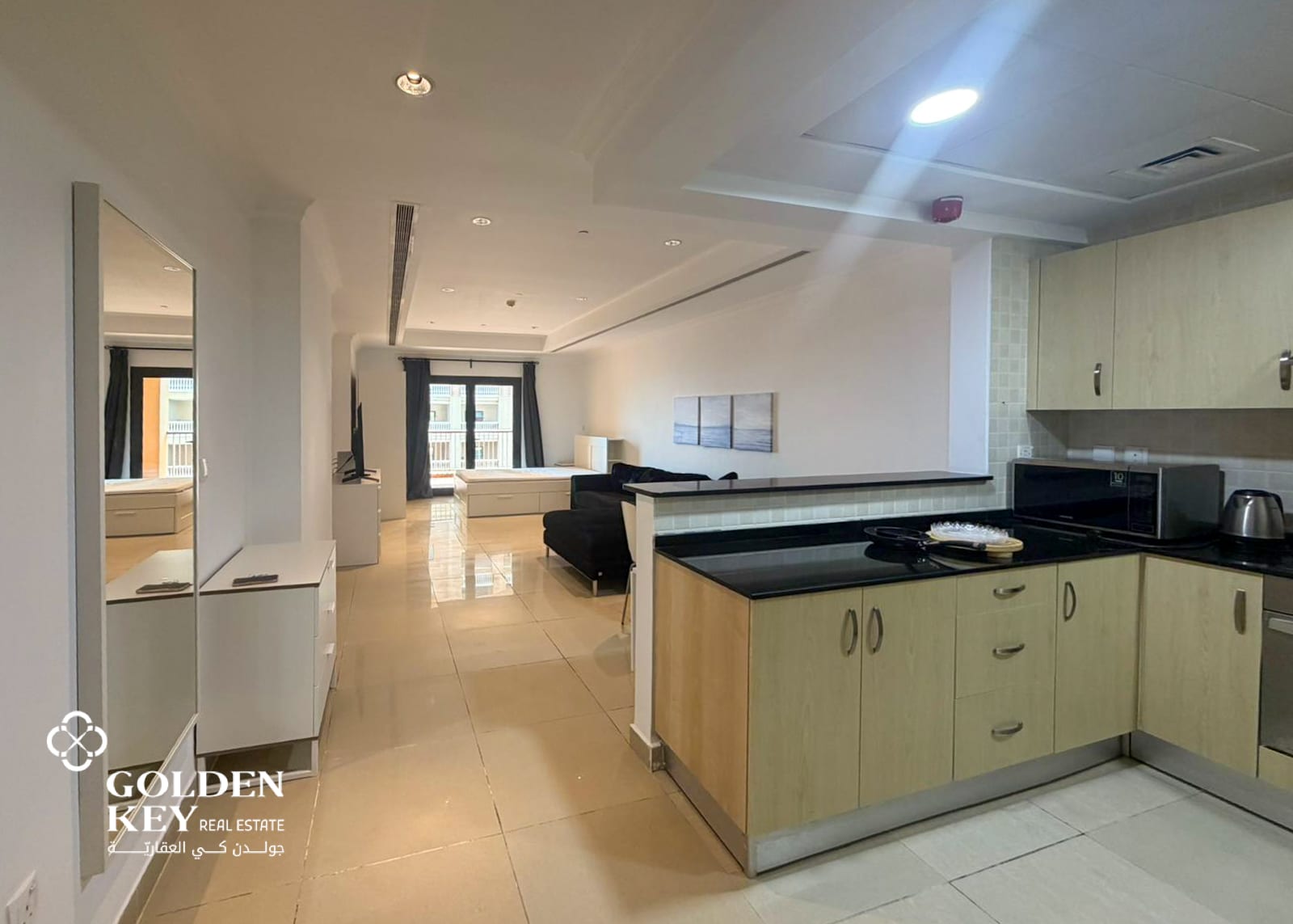 Bills Included | Furnished Studio in Porto Arabia