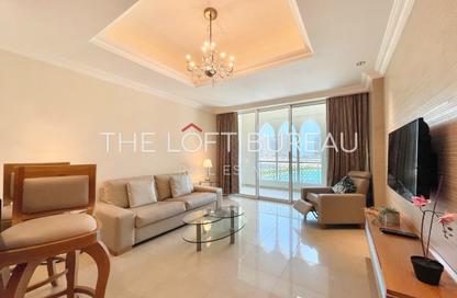 Apartment - Studio - 1 Bathroom for rent in Viva West - Viva Bahriyah - The Pearl Island - Doha