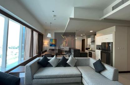 Hotel Apartments - 2 Bedrooms - 2 Bathrooms for rent in West Bay Tower - West Bay - West Bay - Doha