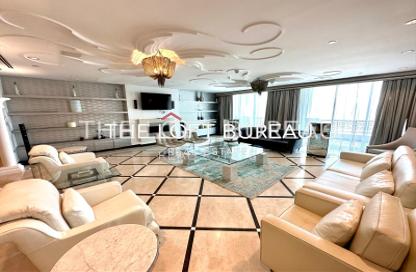 Penthouse - 7 Bedrooms - 7+ Bathrooms for rent in Viva West - Viva Bahriyah - The Pearl Island - Doha