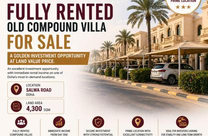 Compound - 4 Bedrooms - 4 Bathrooms for sale in Al Waab Street - Al Waab - Doha