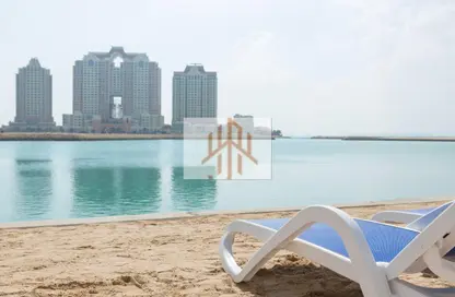 Apartment - 1 Bedroom - 1 Bathroom for rent in Viva West - Viva Bahriyah - The Pearl Island - Doha