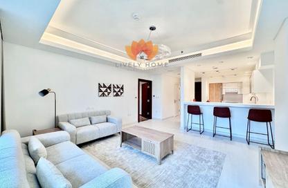 Apartment - 1 Bedroom - 2 Bathrooms for rent in Crystal Residence - Gewan Island - The Pearl Island - Doha